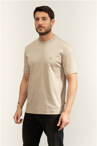 BOSS C Taut 01 Erkek Bisiklet Yaka T-Shirt