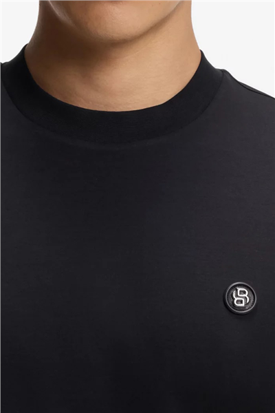 BOSS C Taut 01 Erkek Bisiklet Yaka T-Shirt Mavi
