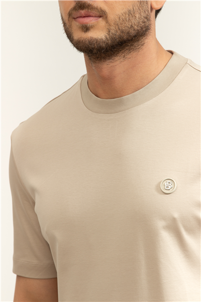 BOSS C Taut 01 Erkek Bisiklet Yaka T-Shirt