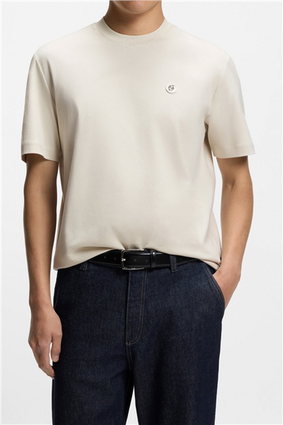 BOSS C Taut 01 Erkek Bisiklet Yaka T-Shirt