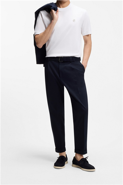 BOSS C Taut 01 Erkek Bisiklet Yaka T-Shirt