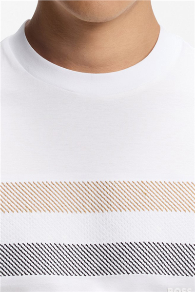 BOSS C Taut 10 Erkek Bisiklet Yaka T-Shirt