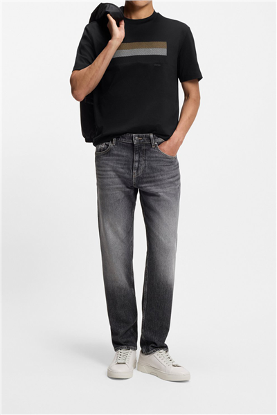 BOSS C Taut 10 Erkek Bisiklet Yaka T-Shirt