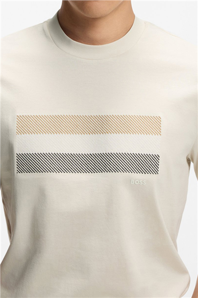 BOSS C Taut 10 Erkek Bisiklet Yaka T-Shirt