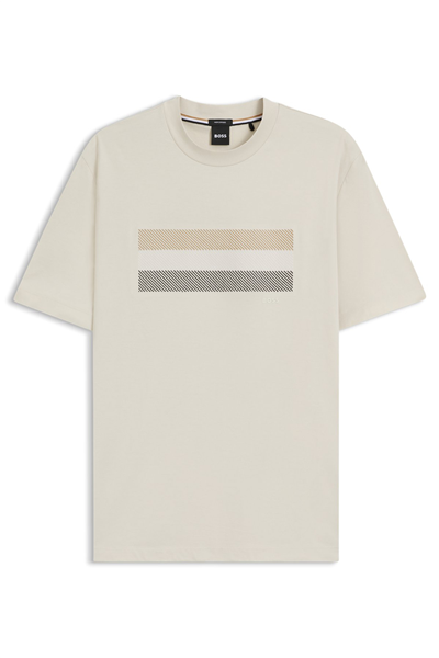 BOSS C Taut 10 Erkek Bisiklet Yaka T-Shirt