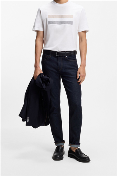 BOSS C Taut 10 Erkek Bisiklet Yaka T-Shirt