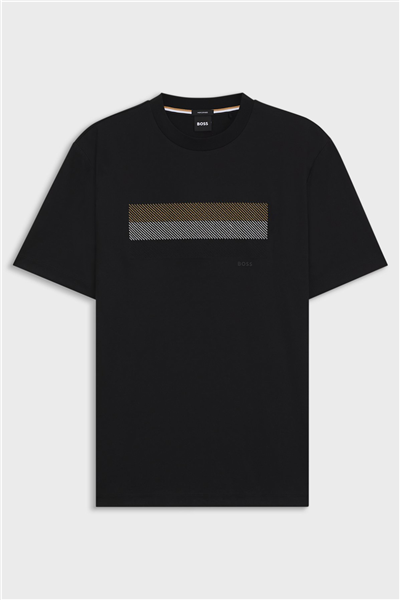 BOSS C Taut 10 Erkek Bisiklet Yaka T-Shirt