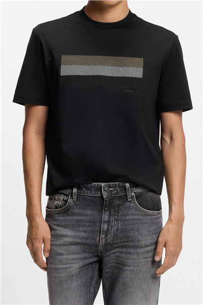 BOSS C Taut 10 Erkek Bisiklet Yaka T-Shirt