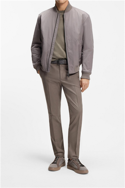 BOSS C Thompson 242 Am Erkek Bisiklet Yaka T-Shirt