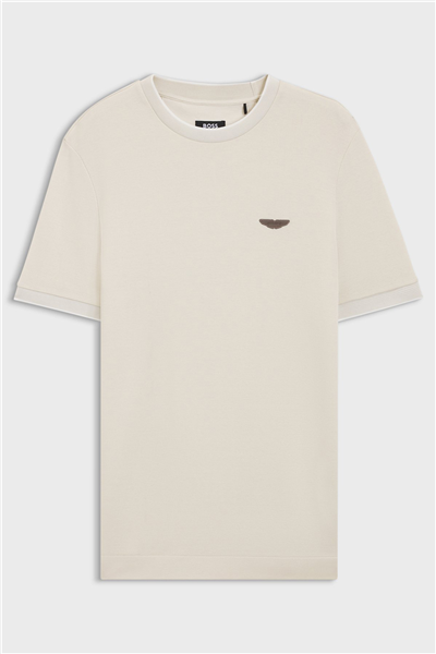 BOSS C Thompson 242 Am Erkek Bisiklet Yaka T-Shirt