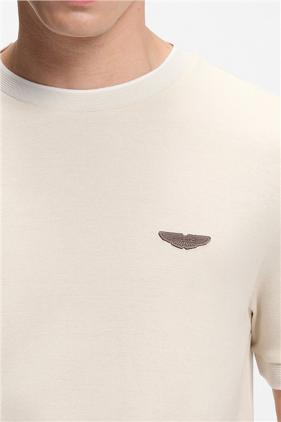 BOSS C Thompson 242 Am Erkek Bisiklet Yaka T-Shirt