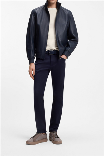 BOSS C Thompson 242 Am Erkek Bisiklet Yaka T-Shirt