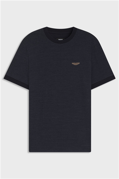 BOSS C Thompson 242 Am Erkek Bisiklet Yaka T-Shirt