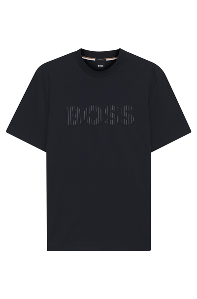 Boss C Thompson 41 Erkek Bisiklet Yaka T-Shirt Mavi
