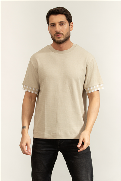 Boss C Tigerman 47 Erkek Bisiklet Yaka T-Shirt
