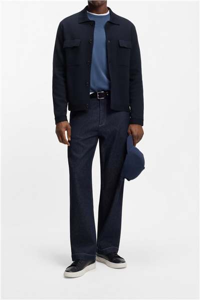 BOSS C Uttoni Erkek Triko Ceket