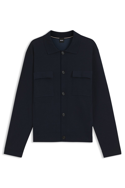 BOSS C Uttoni Erkek Triko Ceket