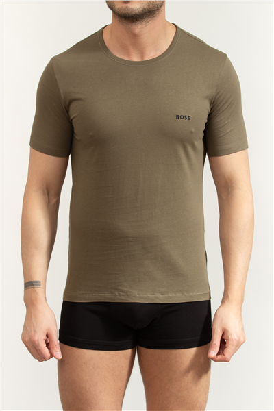 Boss Classic Erkek 3lü T-Shirt Çok Renkli
