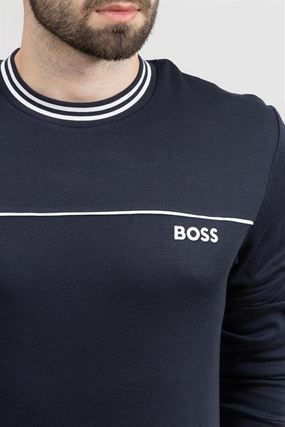 Boss Core Erkek Bisiklet Yaka Sweatshirt
