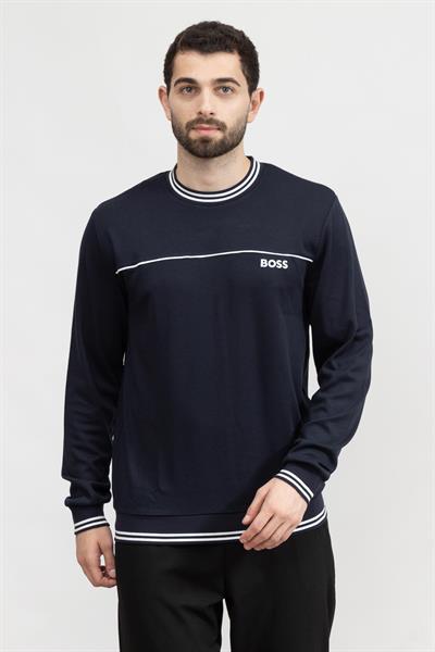 Boss Core Erkek Bisiklet Yaka Sweatshirt