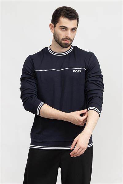 Boss Core Erkek Bisiklet Yaka Sweatshirt