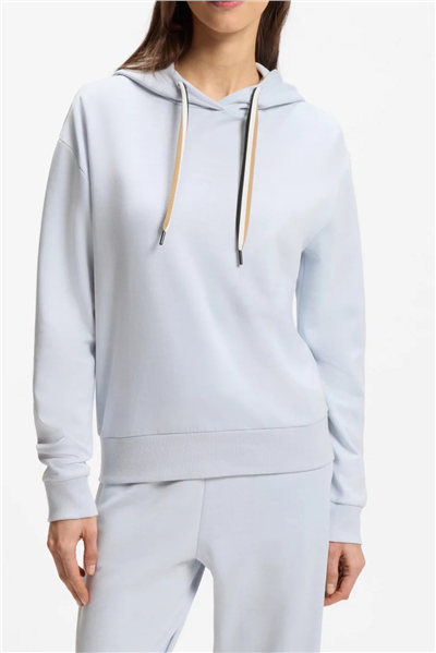 Boss CP Stripe Hoodie Kadın Kapüşonlu Sweatshirt