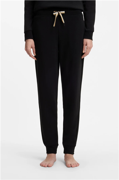 Boss CP Stripe Pants Cuff Kadın Eşofman Altı Siyah