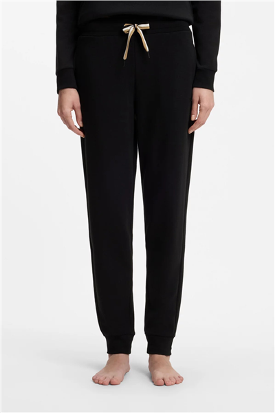Boss CP Stripe Pants Cuff Kadın Eşofman Altı Siyah