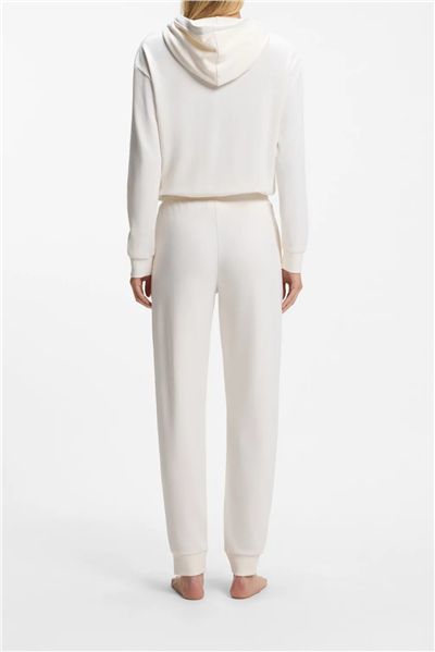 Boss CP Stripe Pants Cuff Kadın Eşofman Altı Beyaz
