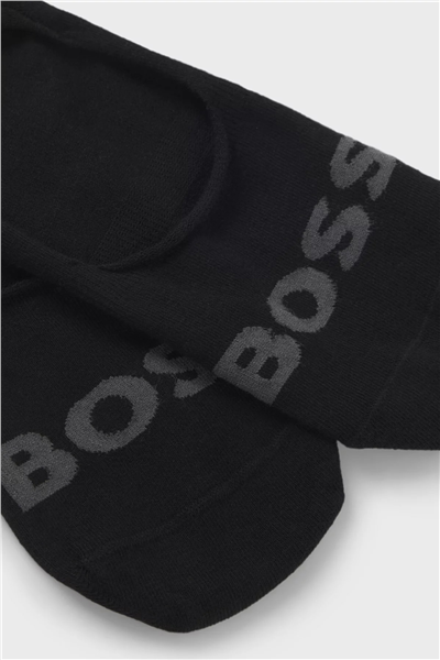 Boss Erkek 2li Çorap Siyah