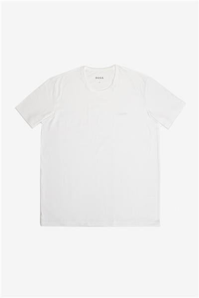 BOSS Erkek 2li T-Shirt Beyaz