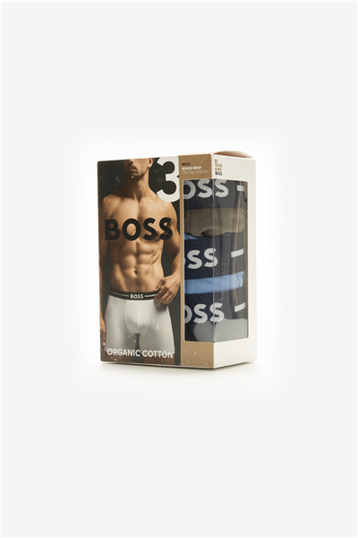 Boss Erkek 3lü Boxer