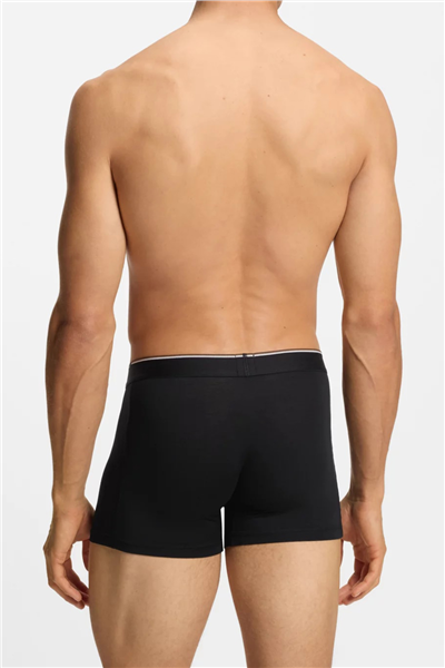 Boss Erkek 3lü Boxer Siyah