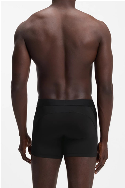 Boss Erkek 3lü Boxer Siyah