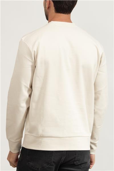 Boss CN Future Erkek Bisiklet Yaka Sweatshirt
