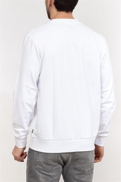 Boss Erkek Bisiklet Yaka Sweatshirt