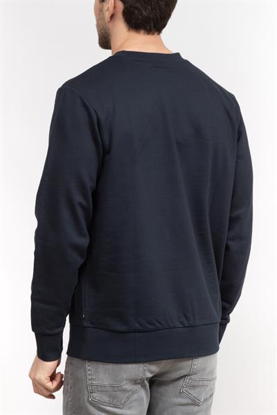 Boss Erkek Bisiklet Yaka Sweatshirt