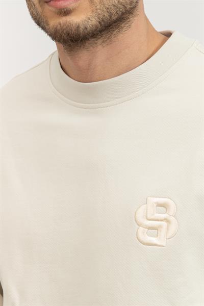 Boss Erkek Bisiklet Yaka Sweatshirt