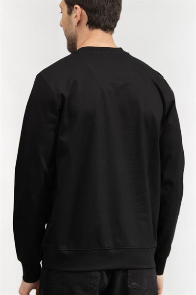 Boss Erkek Bisiklet Yaka Sweatshirt