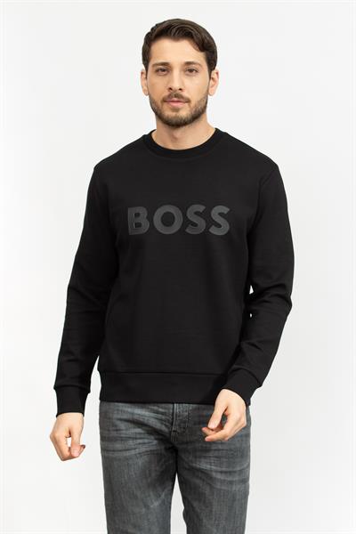 Boss Salbo Erkek Bisiklet Yaka Sweatshirt