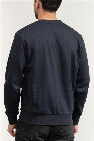 Boss Erkek Bisiklet Yaka Sweatshirt