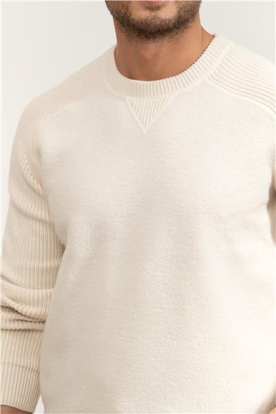 Boss Erkek Bisiklet Yaka Sweatshirt