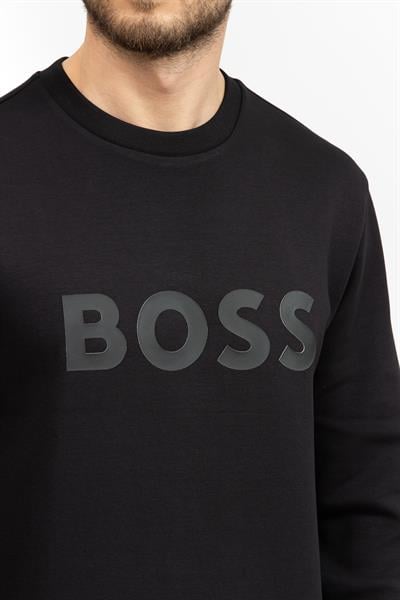 Boss Salbo Erkek Bisiklet Yaka Sweatshirt
