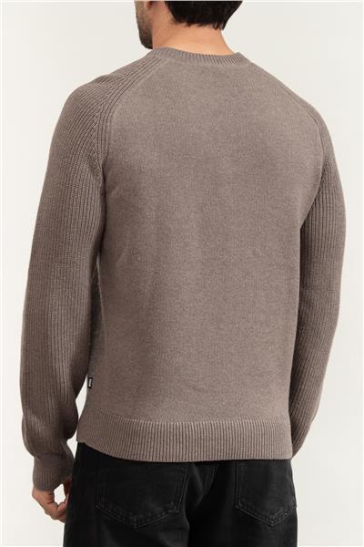 Boss Erkek Bisiklet Yaka Sweatshirt