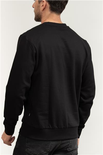 Boss Erkek Bisiklet Yaka Sweatshirt