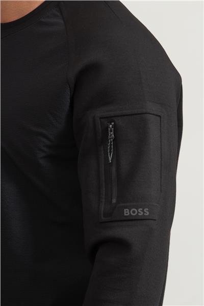 Boss Erkek Bisiklet Yaka Sweatshirt