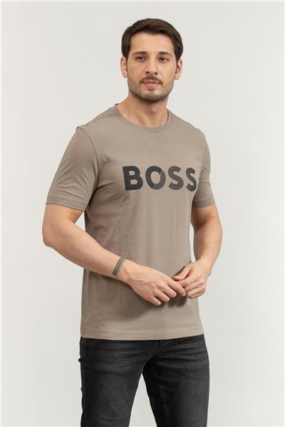 Boss Erkek Bisiklet Yaka T-Shirt