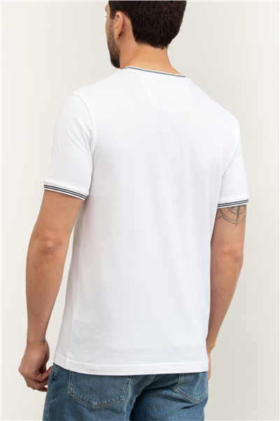 Boss Erkek Bisiklet Yaka T-Shirt