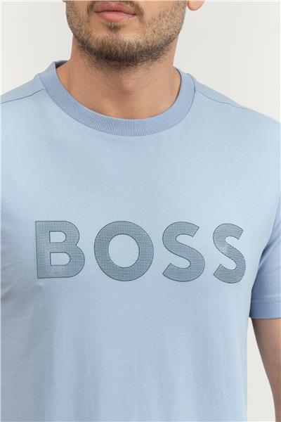 Boss Erkek Bisiklet Yaka T-Shirt