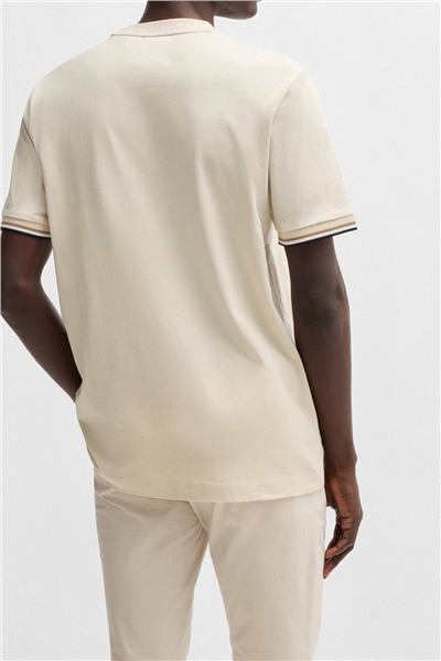 Boss Erkek Bisiklet Yaka T-Shirt